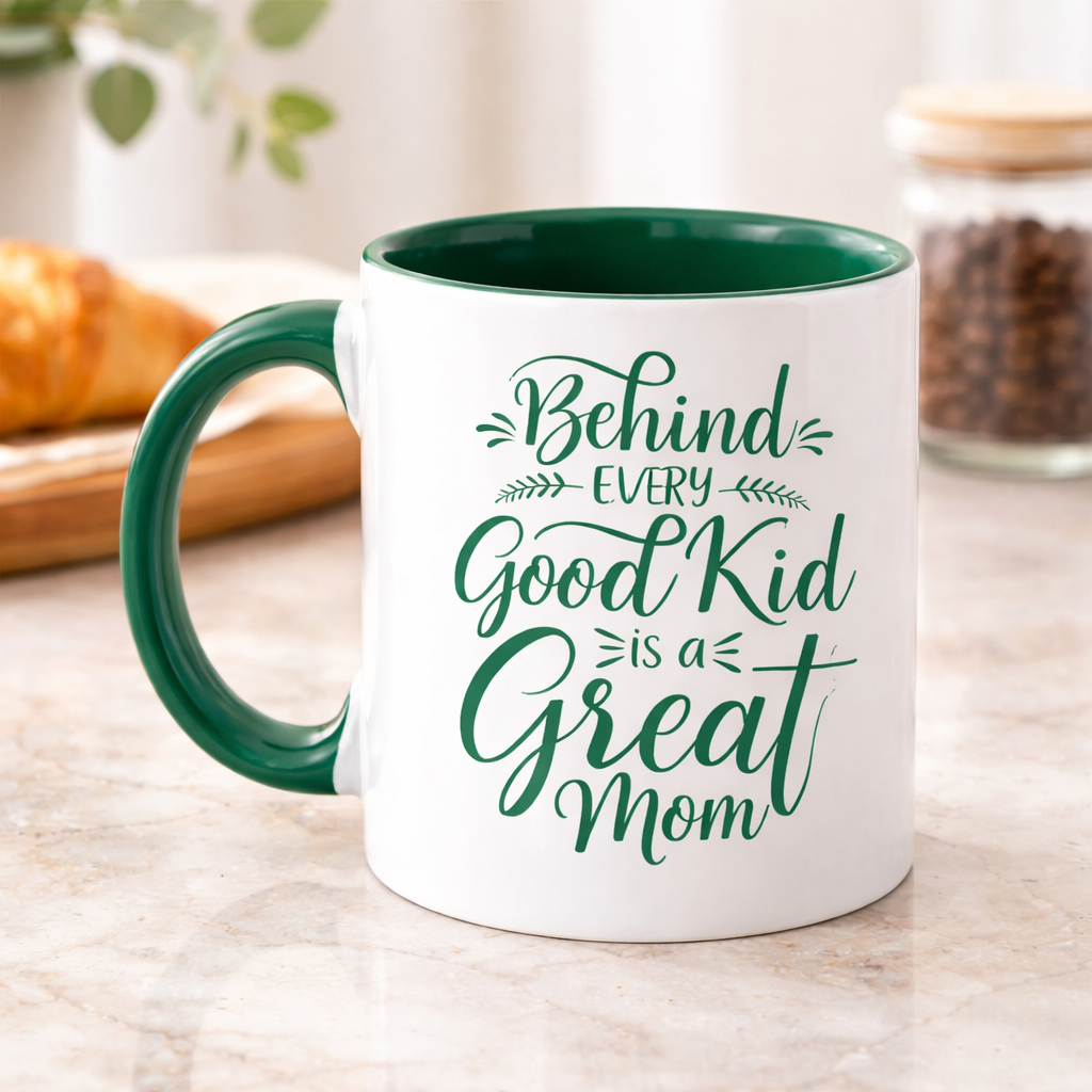 Behind Every Good KId Is A Great Mom - Mug
