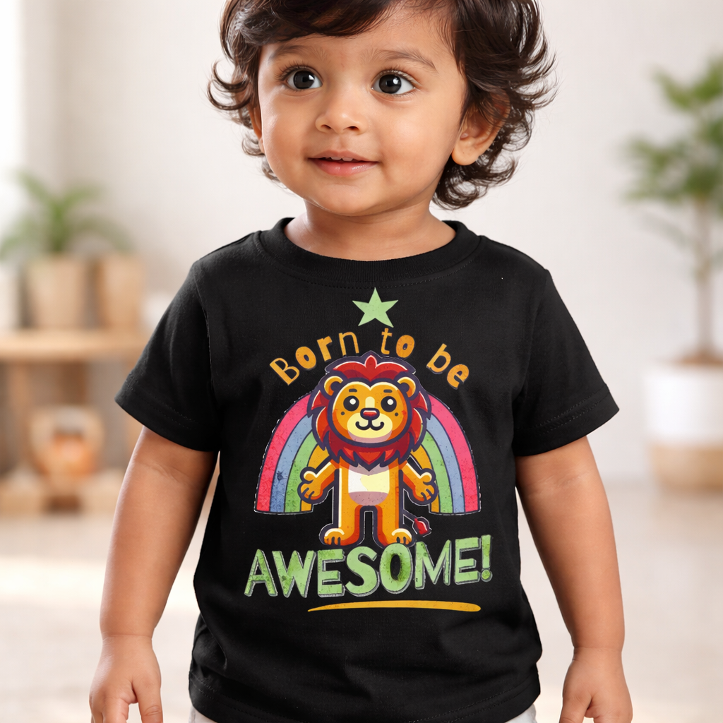 Born To Be Awesome - Kid's T Shirt