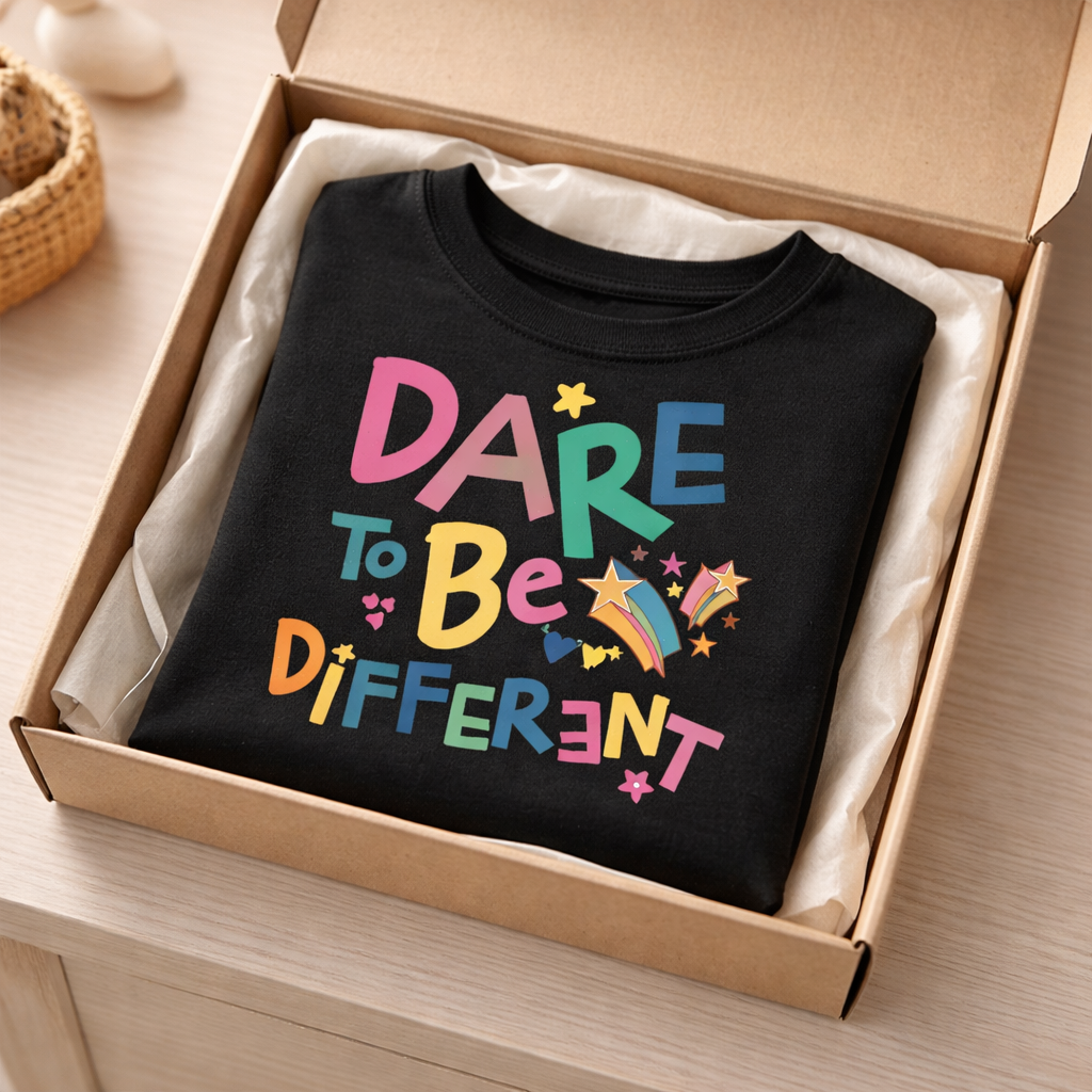 Dare To Be Different - Kid's T Shirt