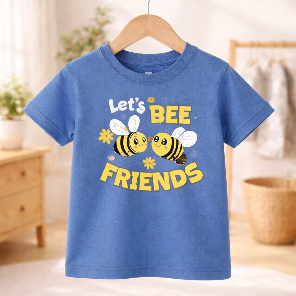 Let's Bee Friends - Kid's T Shirt