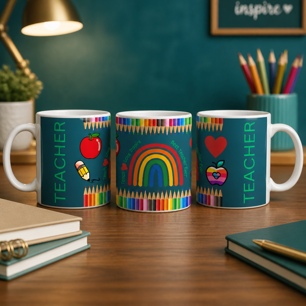 Teacher - Teal Mug