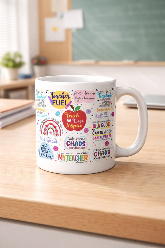 Teacher Fuel 🍎 🍏 - Mug