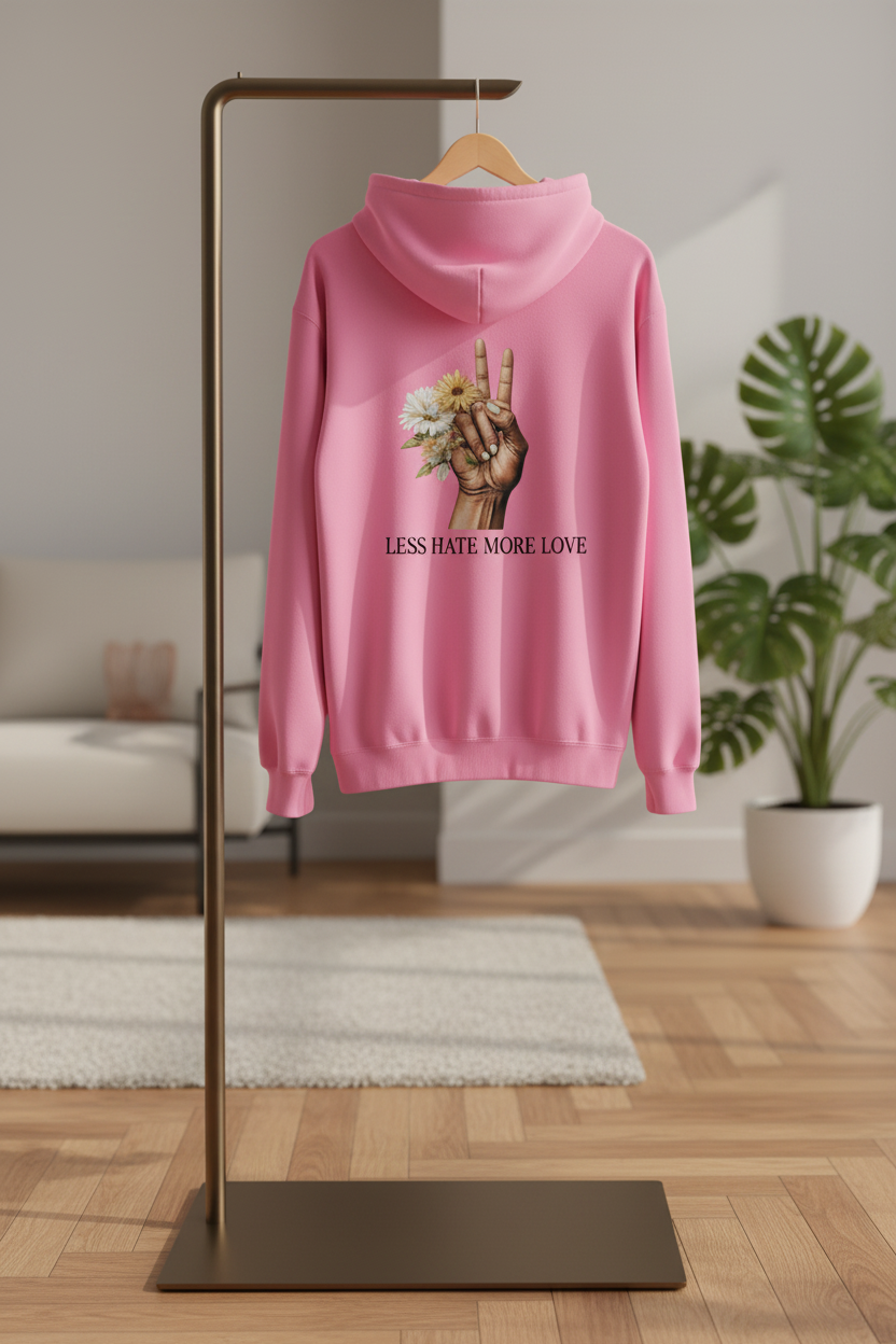 Less Hate More Love - Hoodie