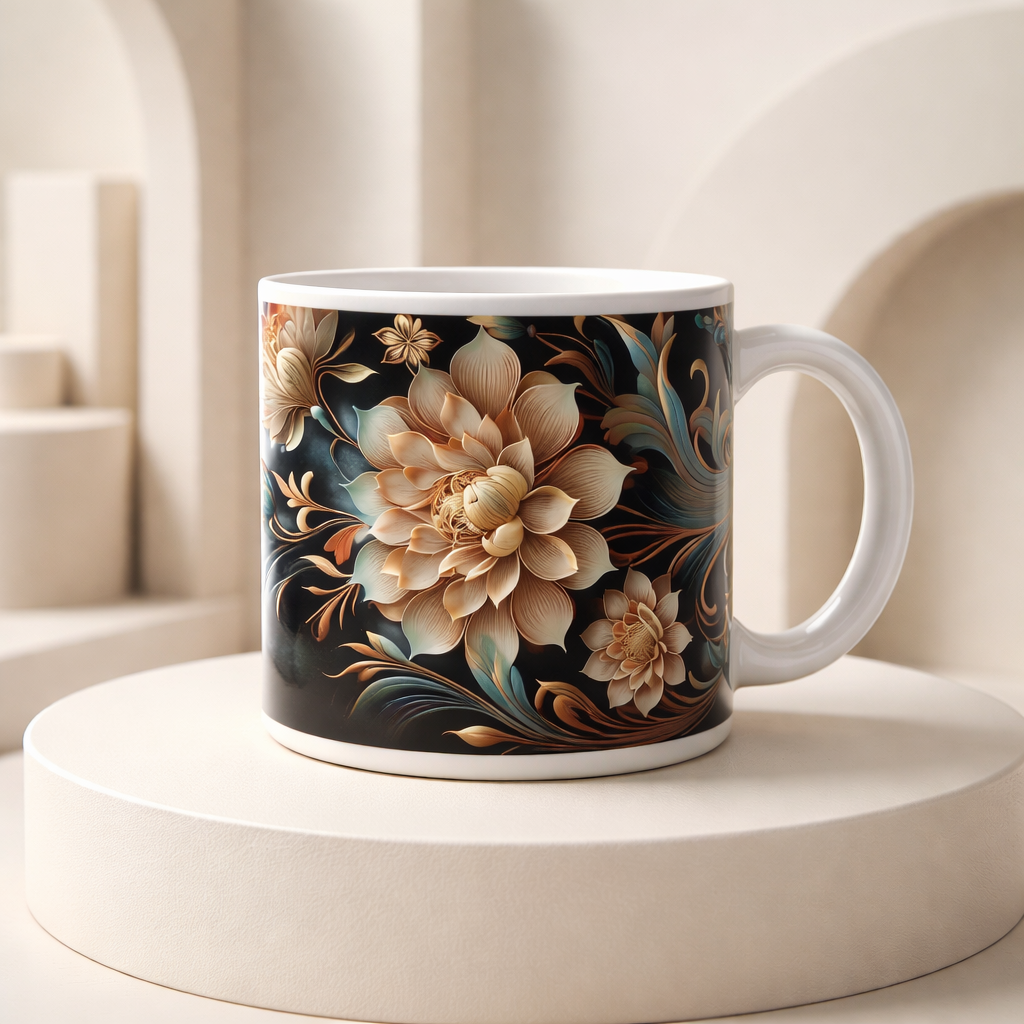 Flowers 🖤 - Mug
