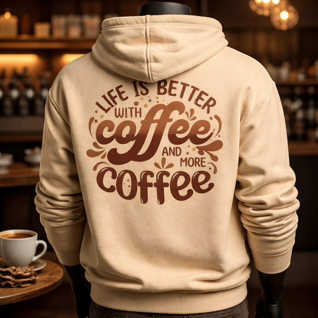 Life is better With Coffee - Hoodie