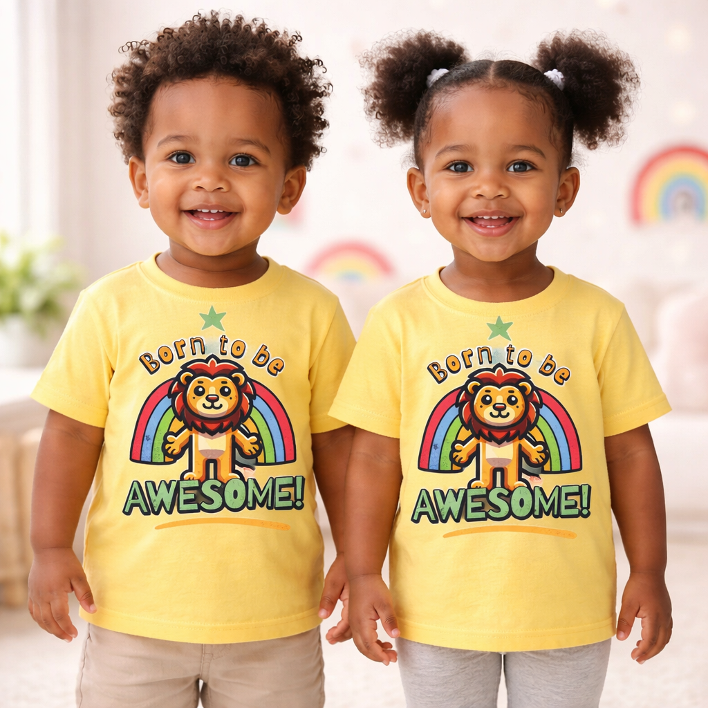 Born To Be Awesome - Kid's T Shirt