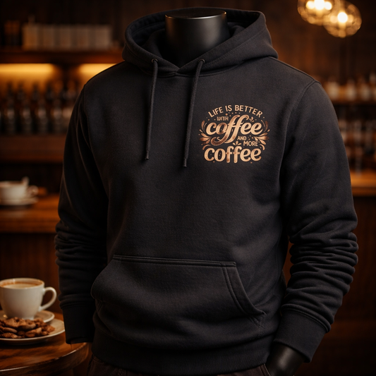 Life is better With Coffee - Hoodie