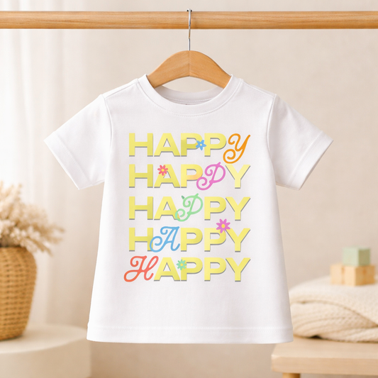 Happy - Kid's T Shirt