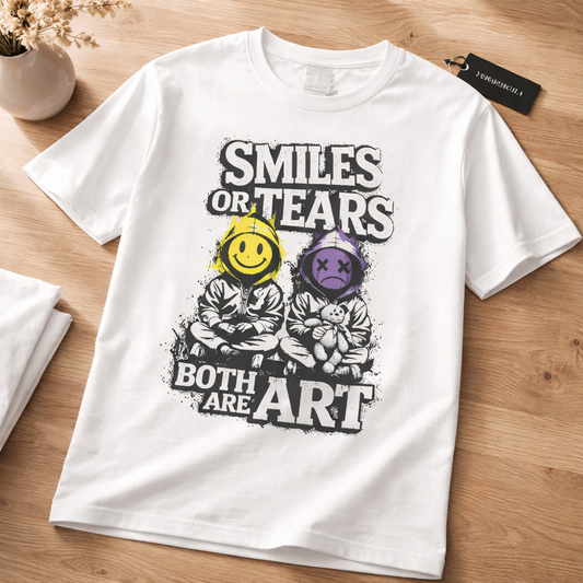 Smiles or Tears - T Shirt
