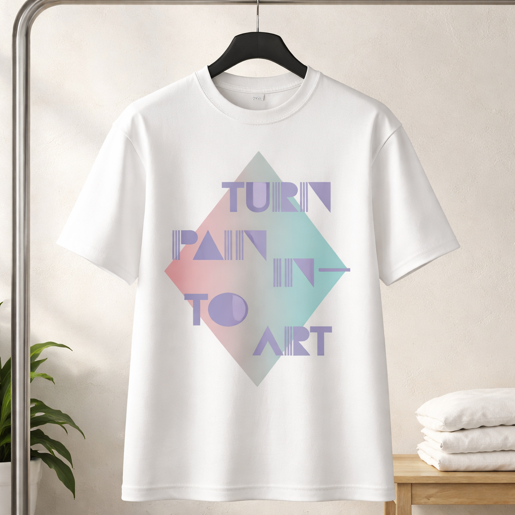 Turn Pain Into Art - T Shirt