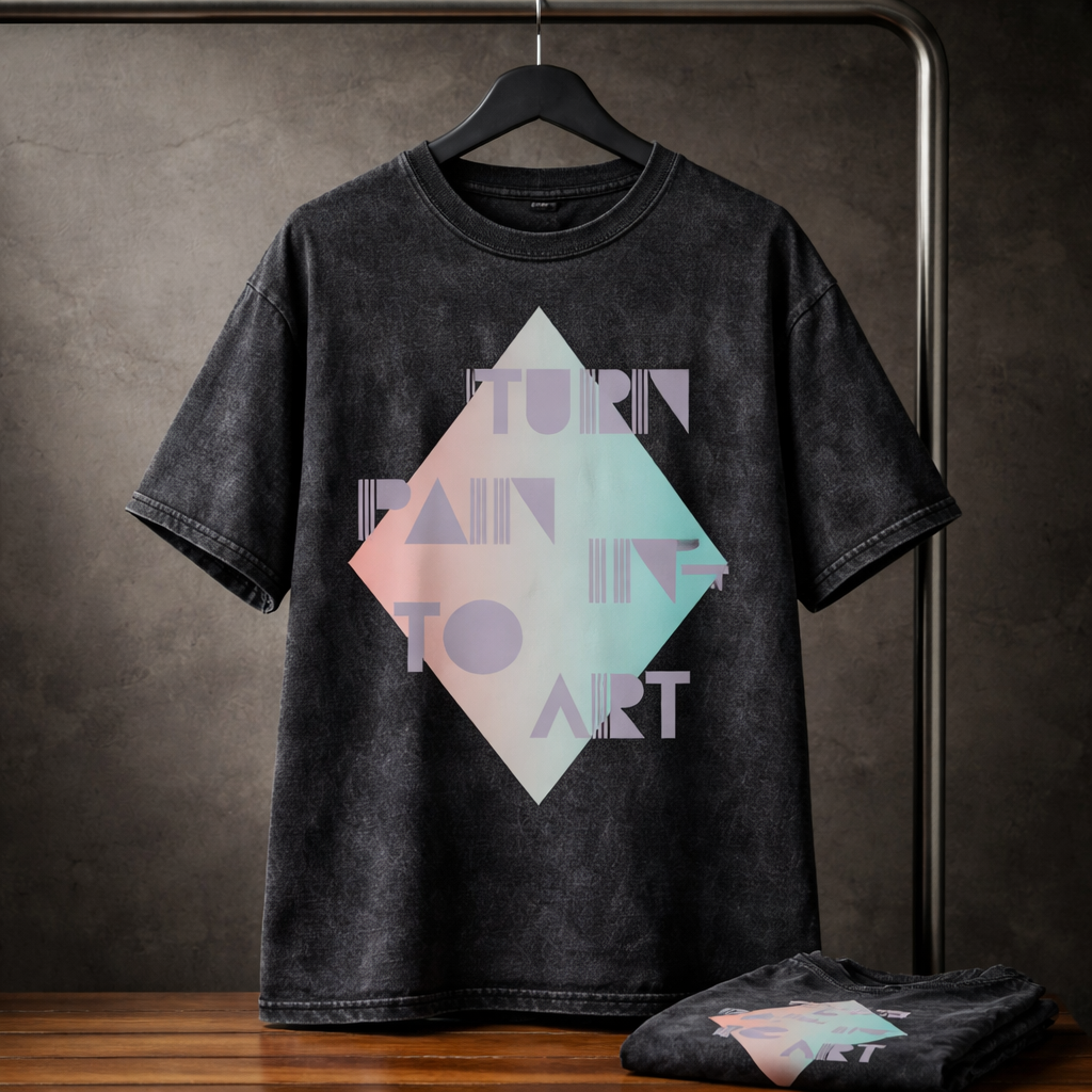 Turn Pain Into Art - T Shirt