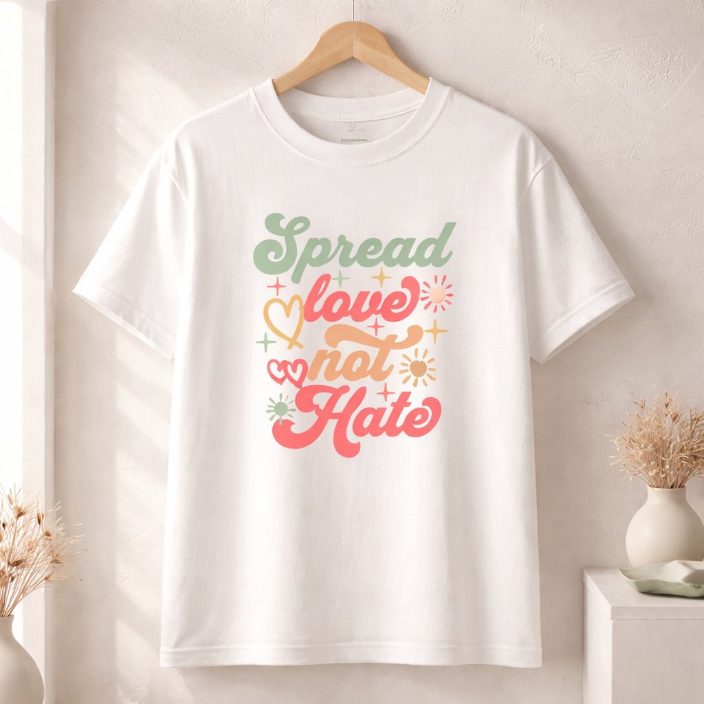 Spread Love Not Hate - T Shirt