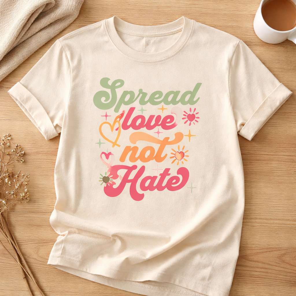 Spread Love Not Hate - T Shirt