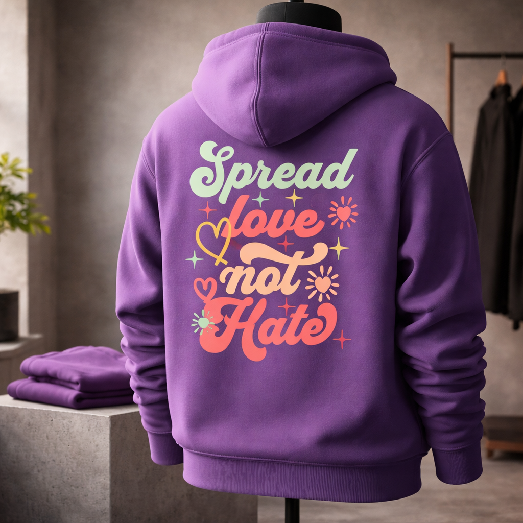 Spread Love Not Hate - Hoodie