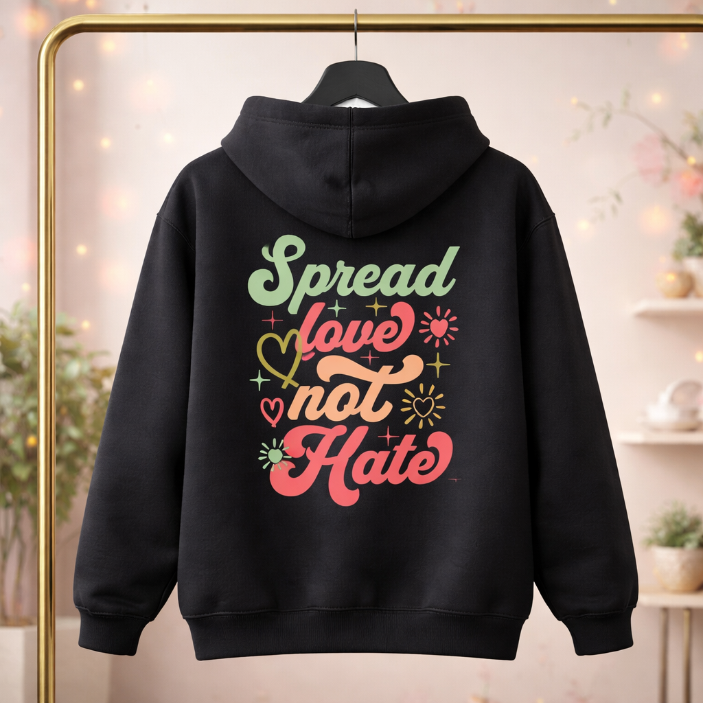 Spread Love Not Hate - Hoodie