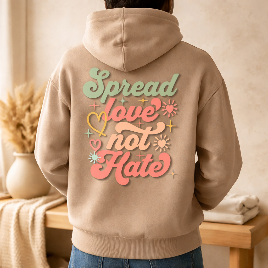 Spread Love Not Hate - Hoodie