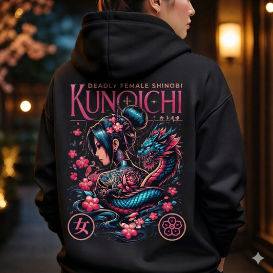 Kunoichi Pink - Hoodie
