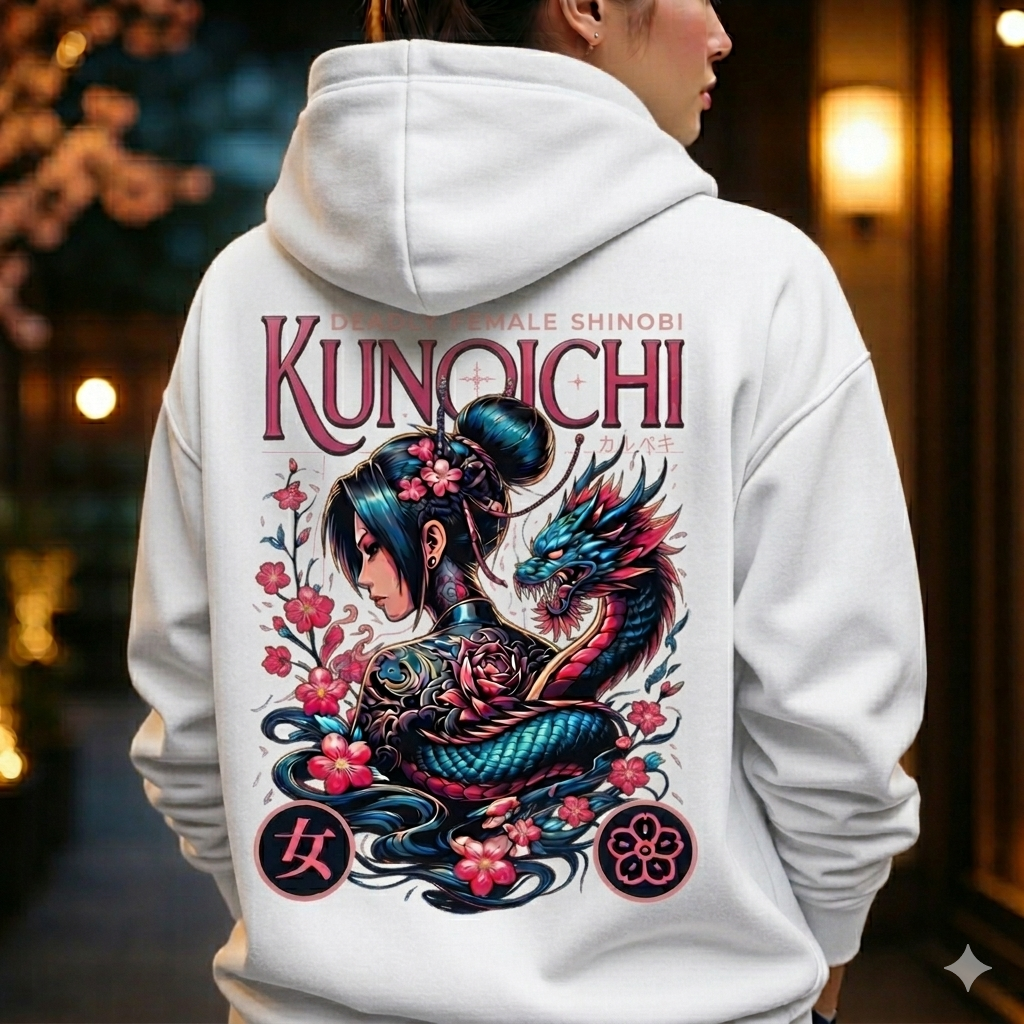 Kunoichi Pink - Hoodie