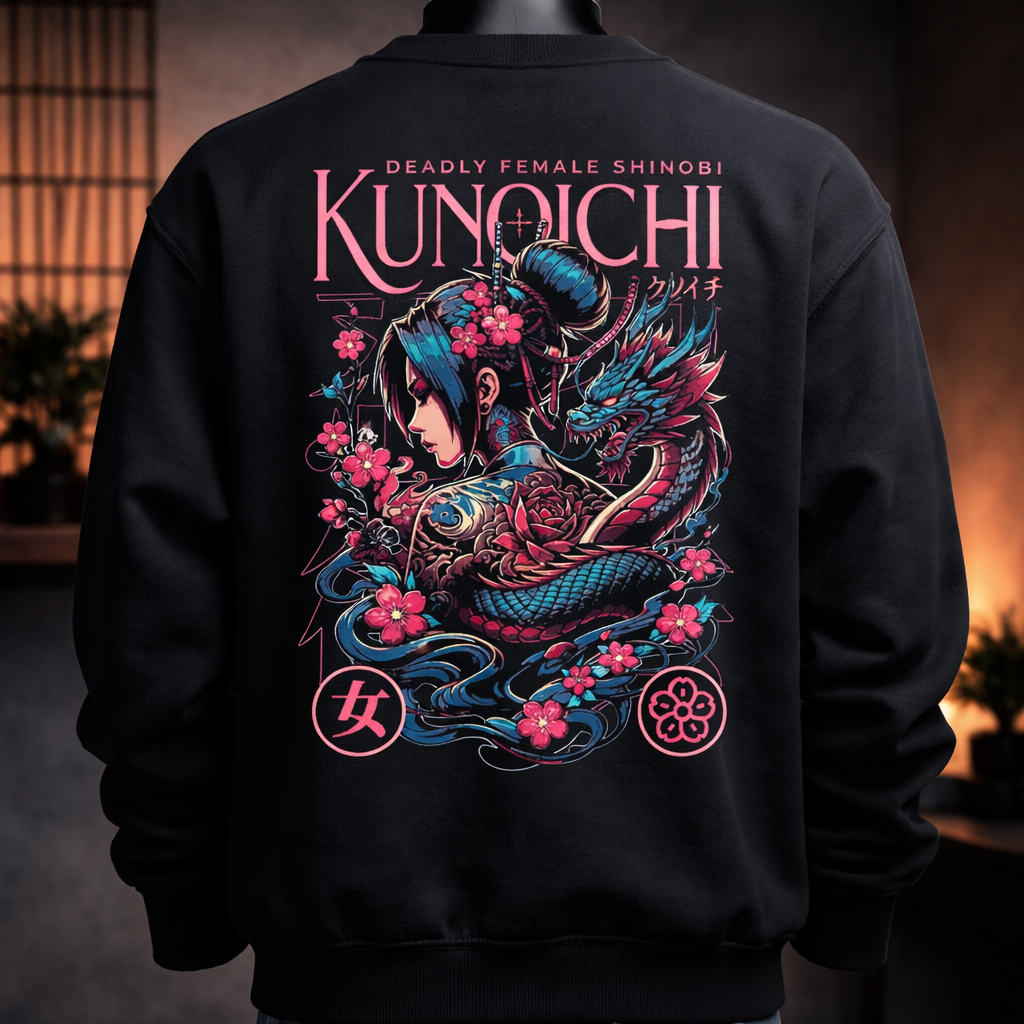 Kunoichi Pink - Sweatshirt
