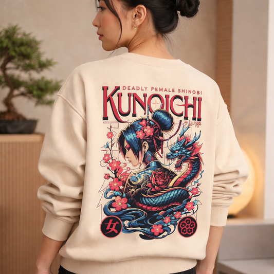 Kunoichi Pink - Sweatshirt