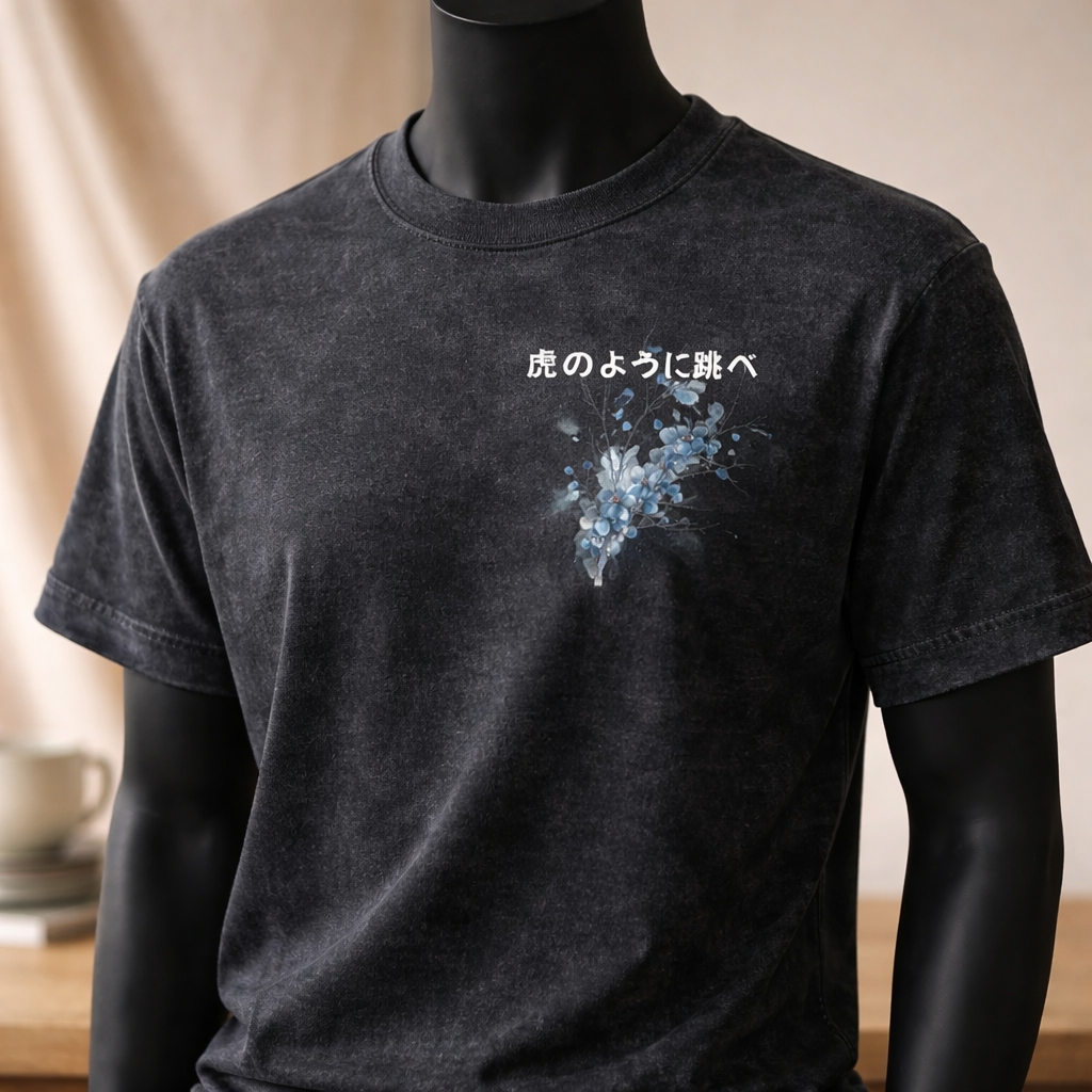 Blue Tiger - T Shirt