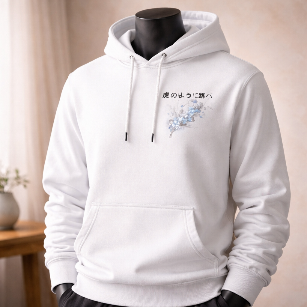 Blue Tiger - Hoodie