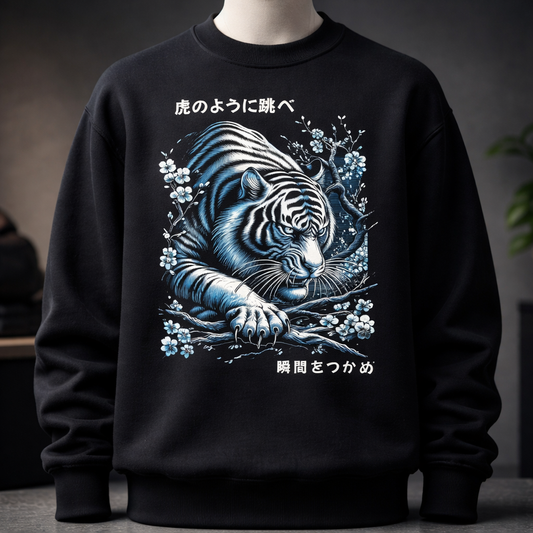 Blue Tiger - Sweatshirt