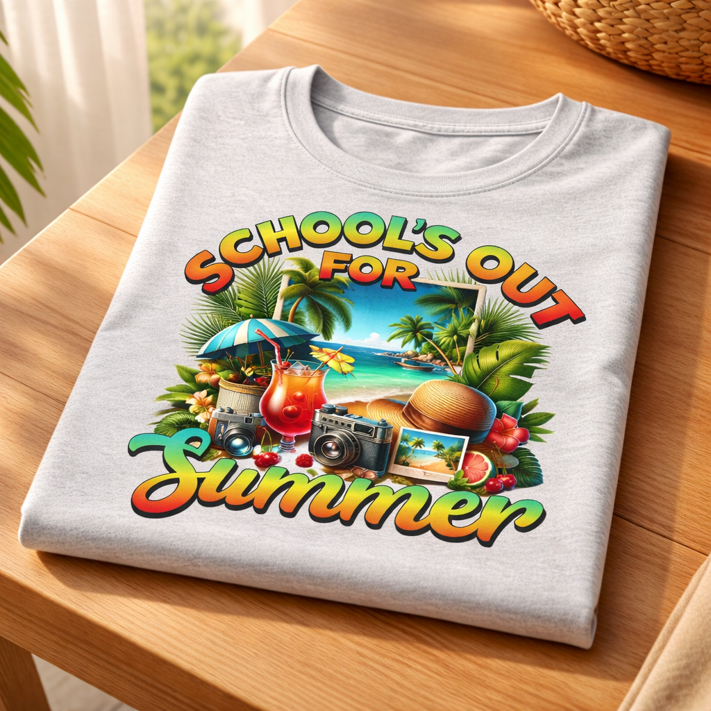 School's Out For Summer - T Shirt
