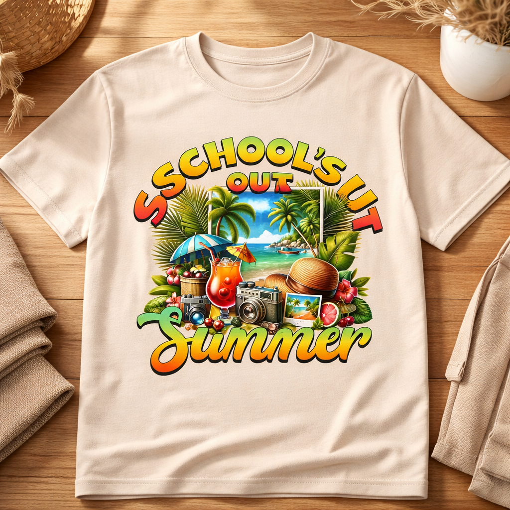 School's Out For Summer - T Shirt