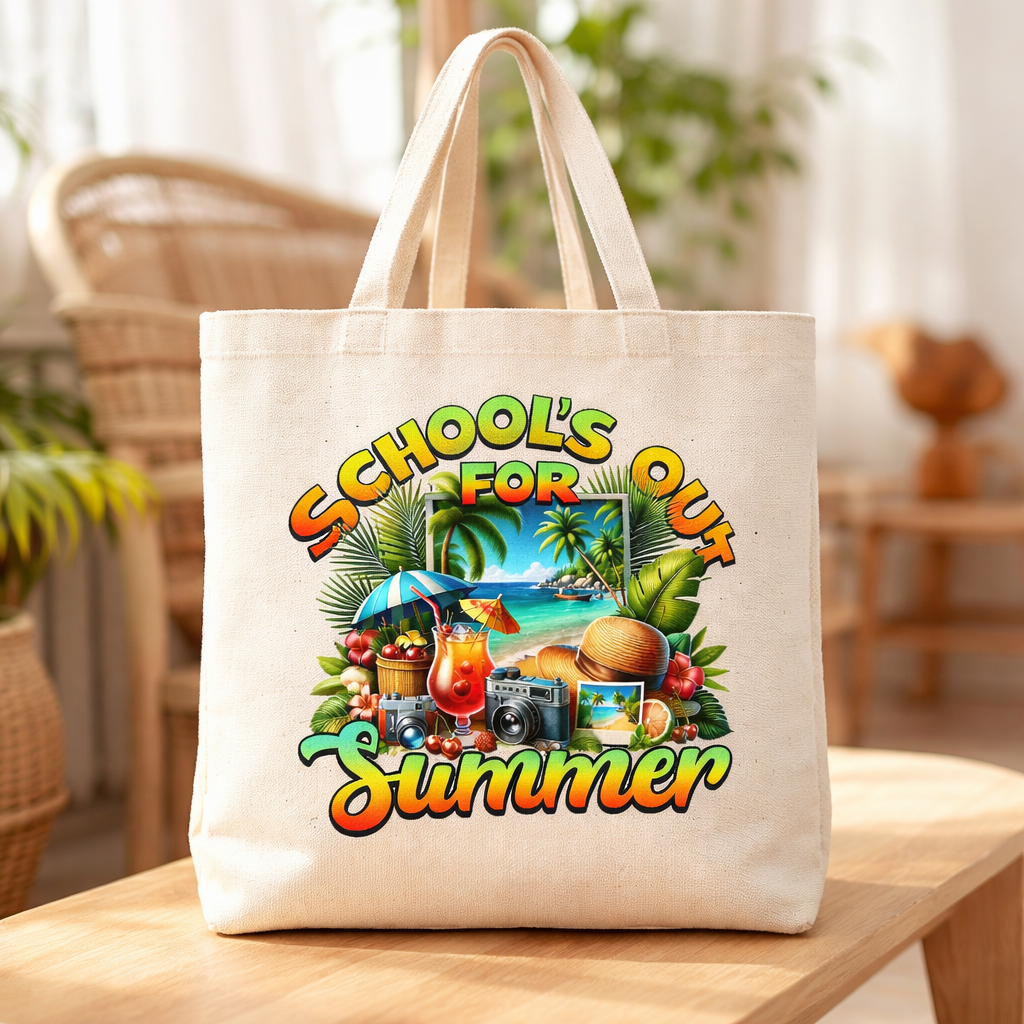 School's Out For Summer- Tote Bag