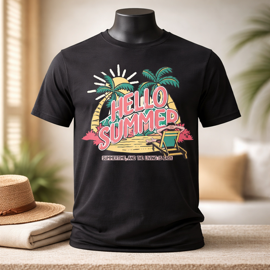Hello Summer - T Shirt