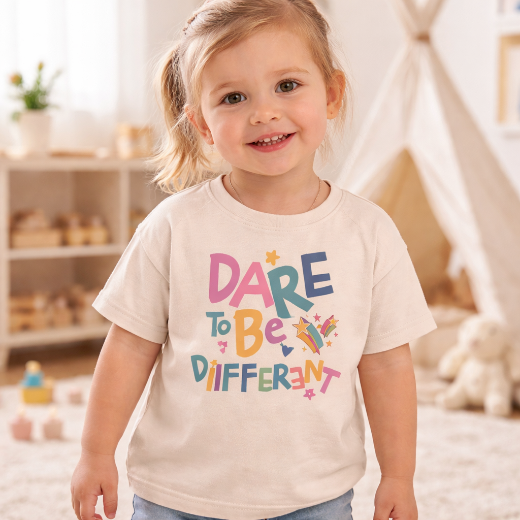 Dare To Be Different - Kid's T Shirt