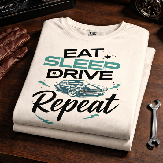 Eat Sleep Drive Repeat - T Shirt