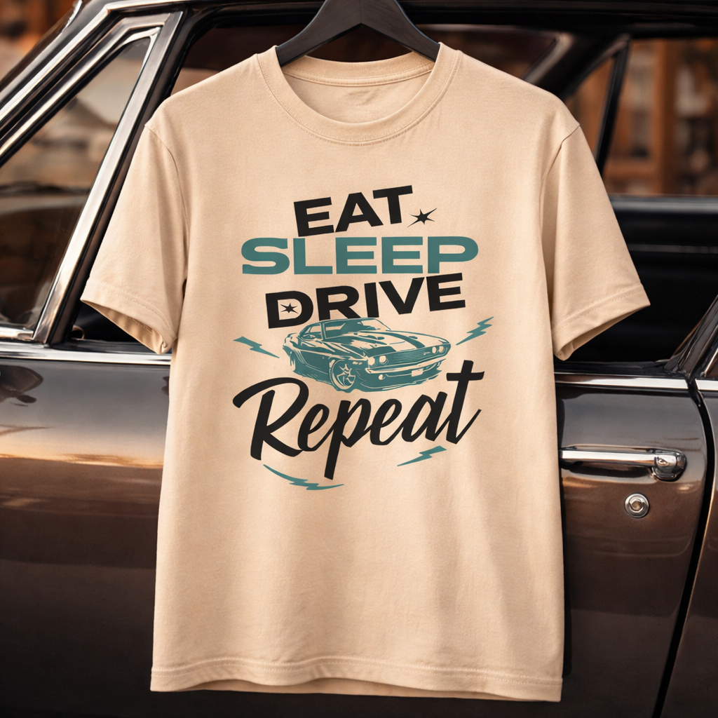 Eat Sleep Drive Repeat - T Shirt