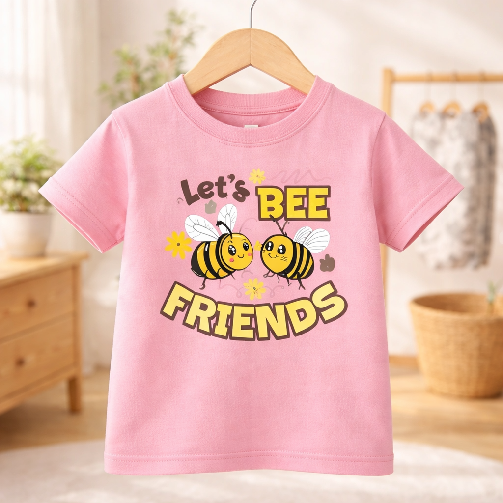Let's Bee Friends - Kid's T Shirt