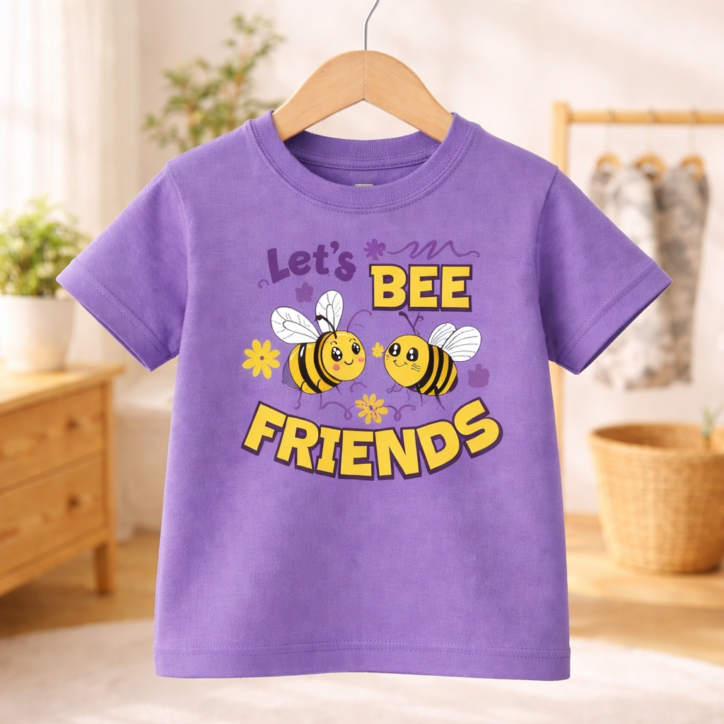 Let's Bee Friends - Kid's T Shirt
