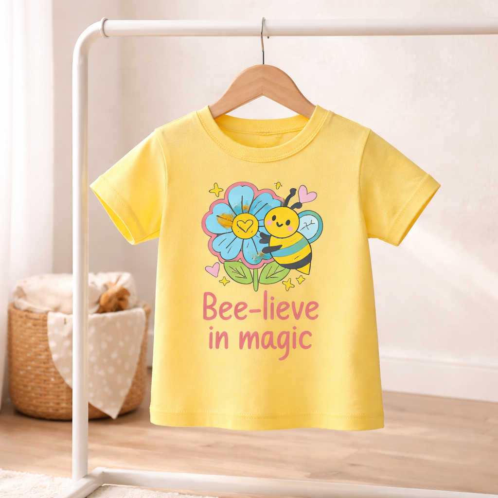 Bee-lieve In Magic - Kid's T Shirt