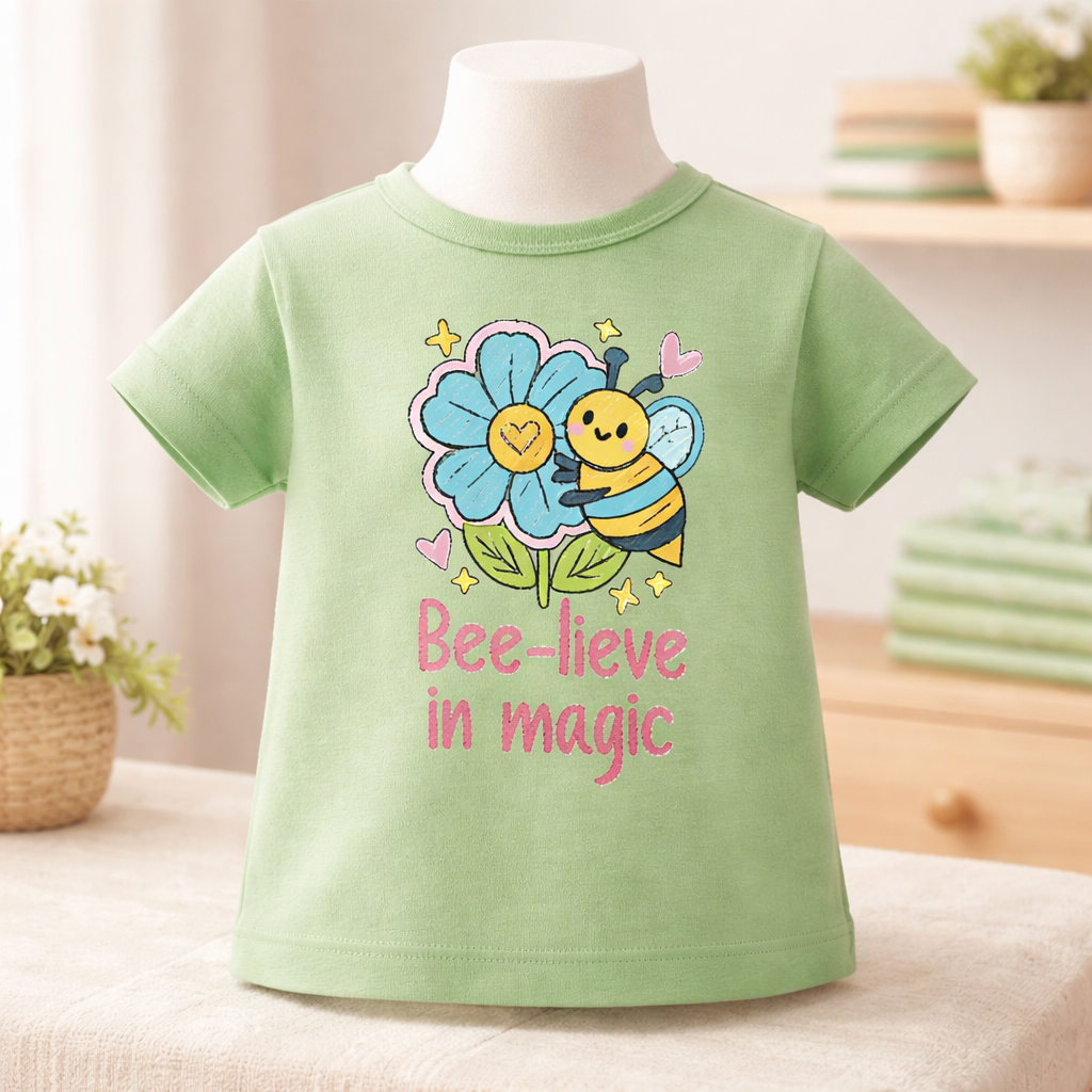 Bee-lieve In Magic - Kid's T Shirt