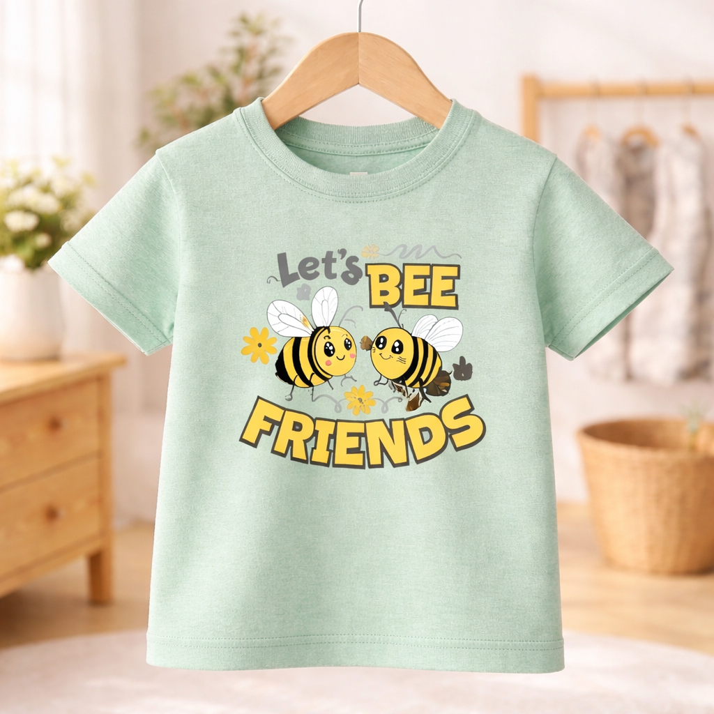 Let's Bee Friends - Kid's T Shirt