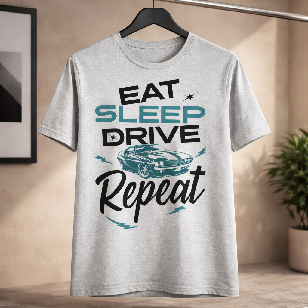 Eat Sleep Drive Repeat - T Shirt