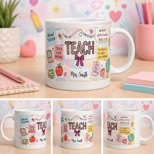Personalised Teacher Mug