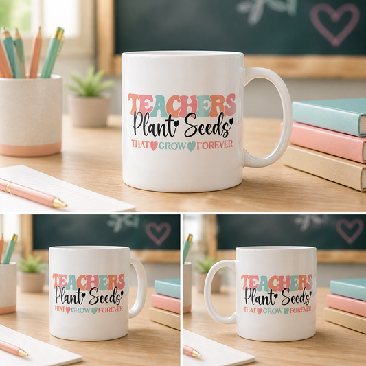 Teachers Plant Seeds - Mug
