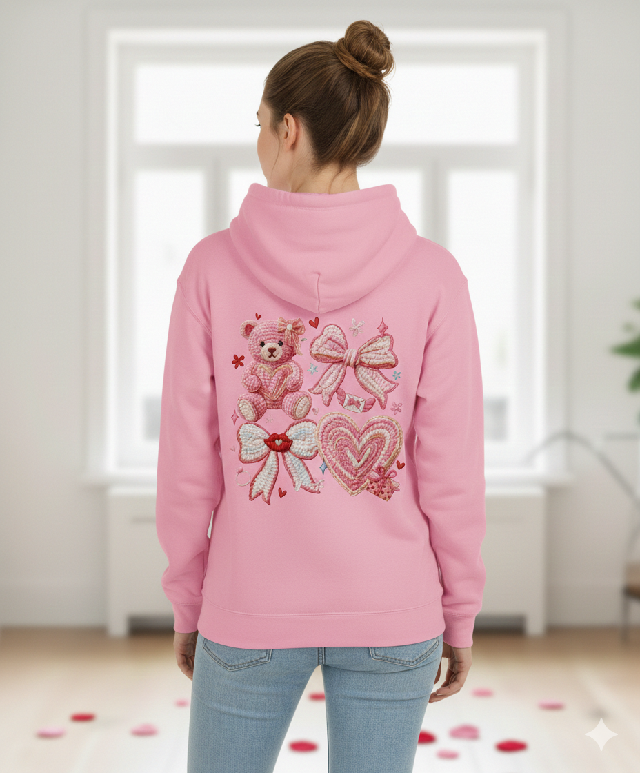 Pink Teddy - Hoodie