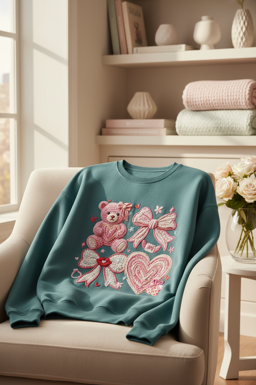 Pink Teddy  - Sweatshirt