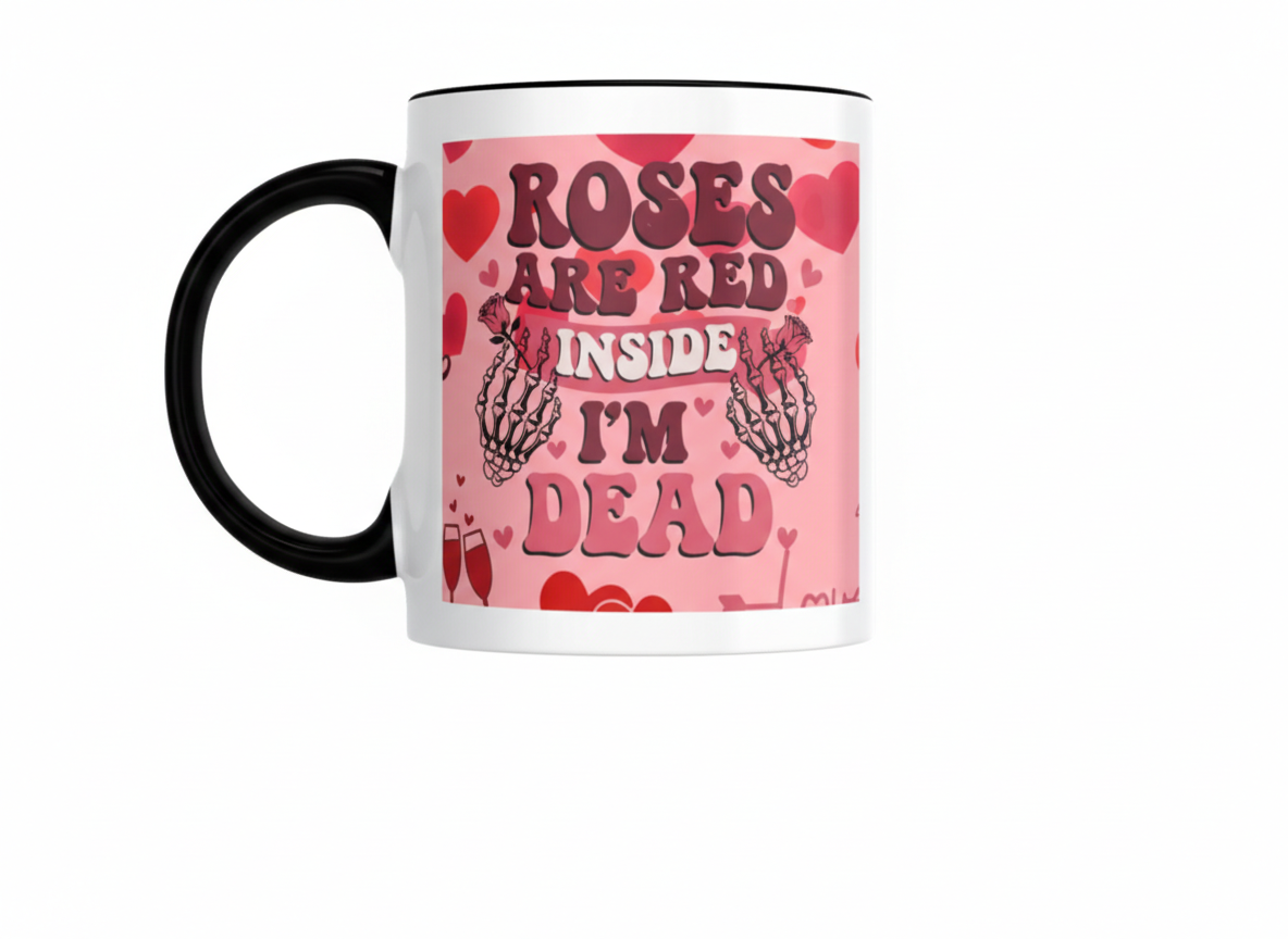 Roses Are Red - Mug