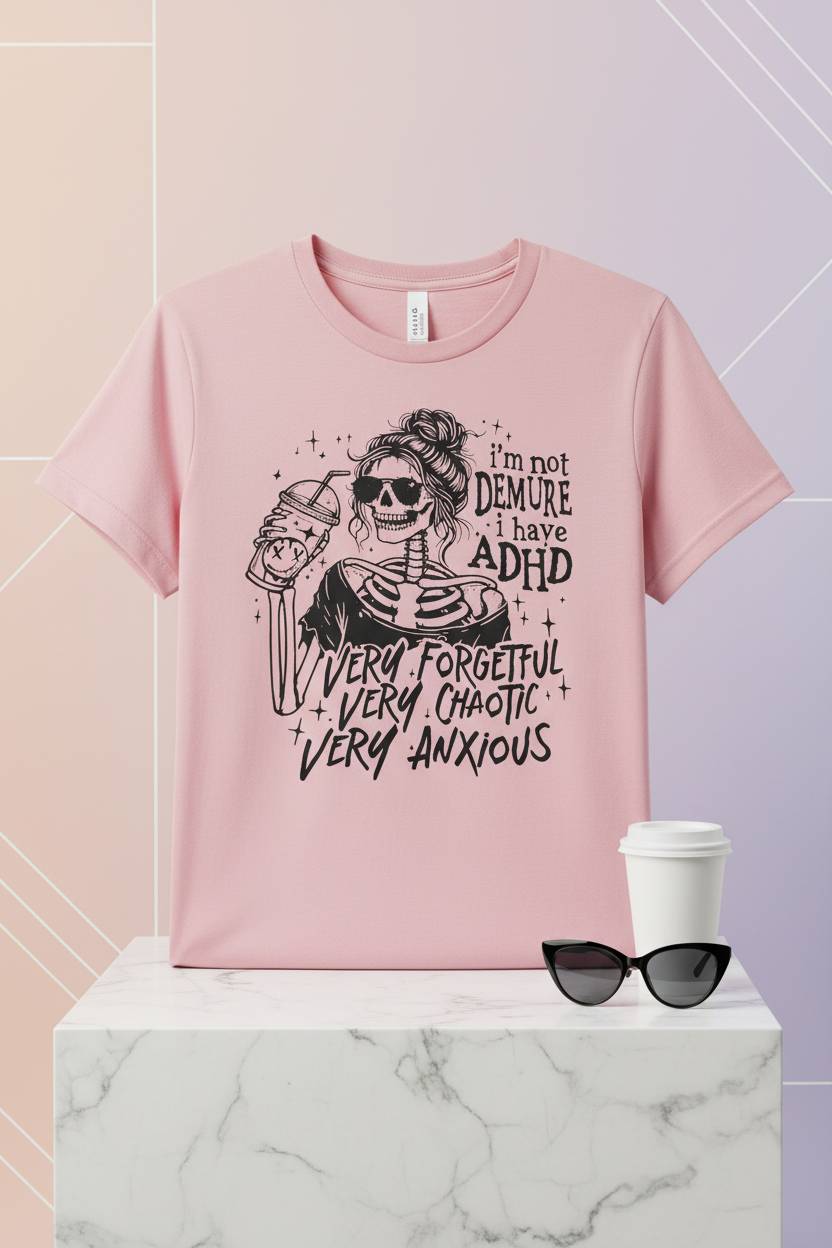 I'm Not Demure - T Shirt