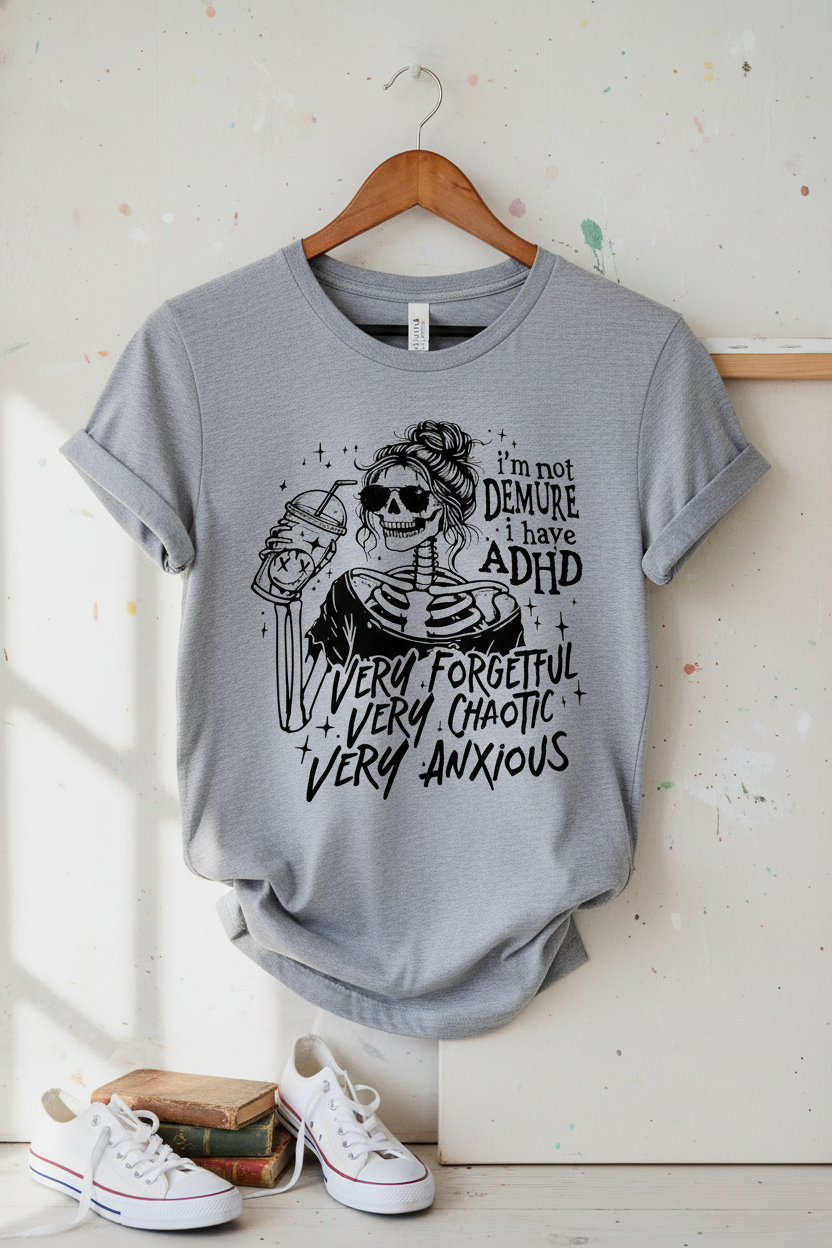 I'm Not Demure - T Shirt