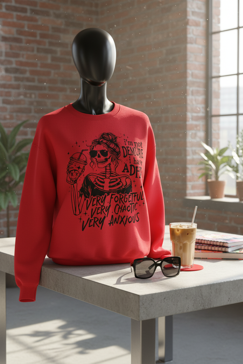 I'm Not Demure - Sweatshirt