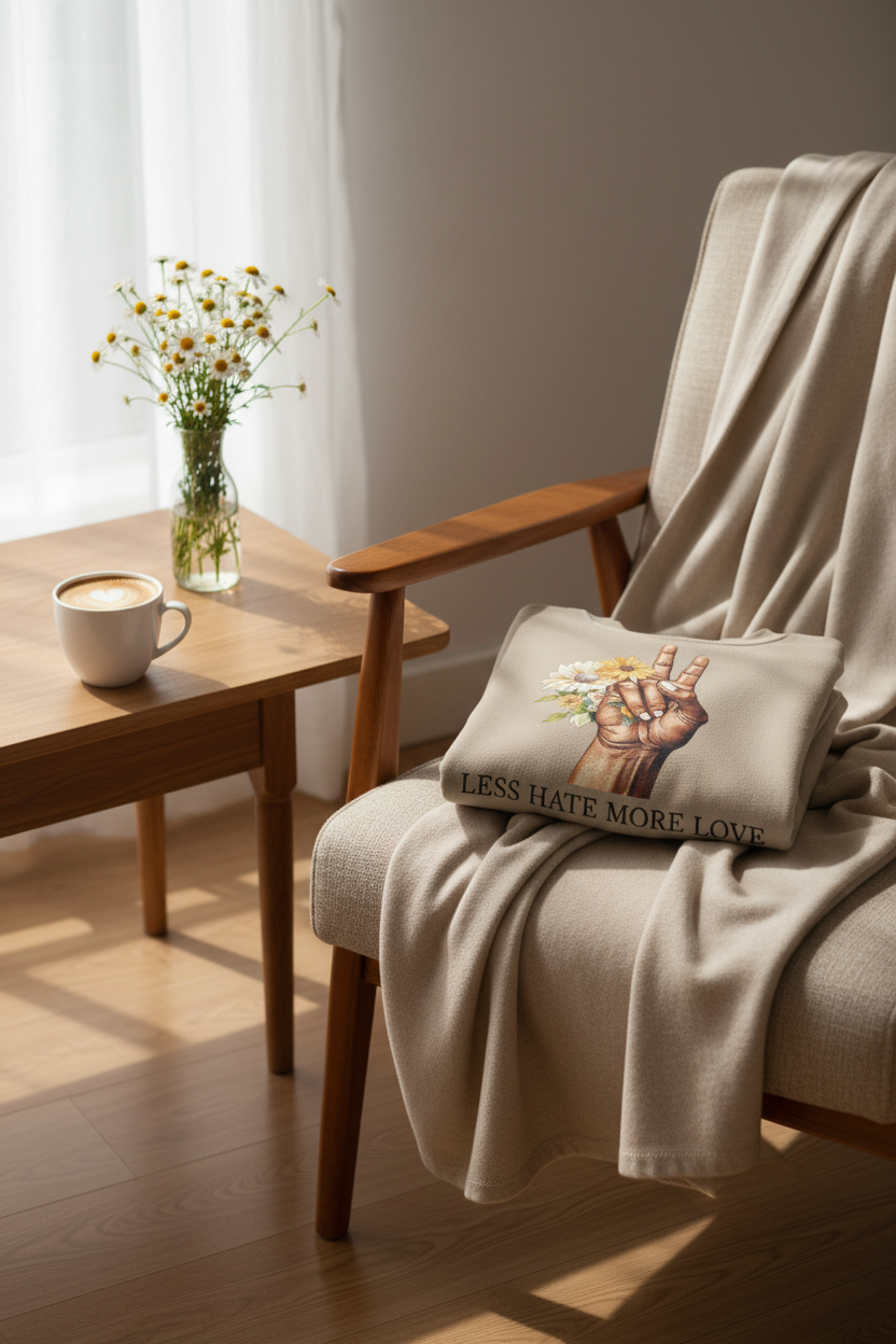 Less Hate More Love - T Shirt