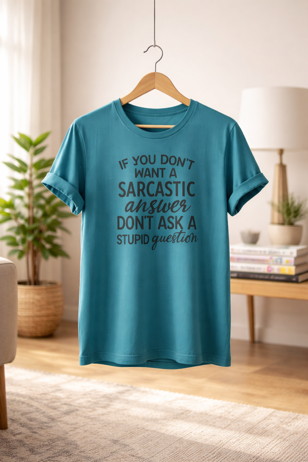 Sarcastic Answer Stupid Question - T Shirt